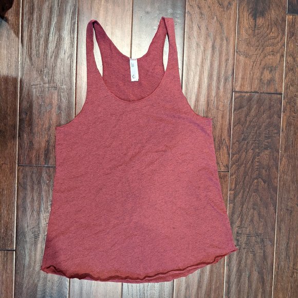 Red American Apparel Racerback tank top - Picture 1 of 5